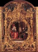 BLONDEEL, Lanceloot St Luke Painting the Virgin's Portrait oil painting